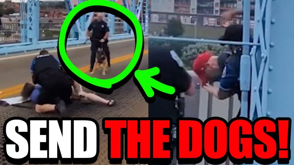 Protest turns into INSTANT REGRET!