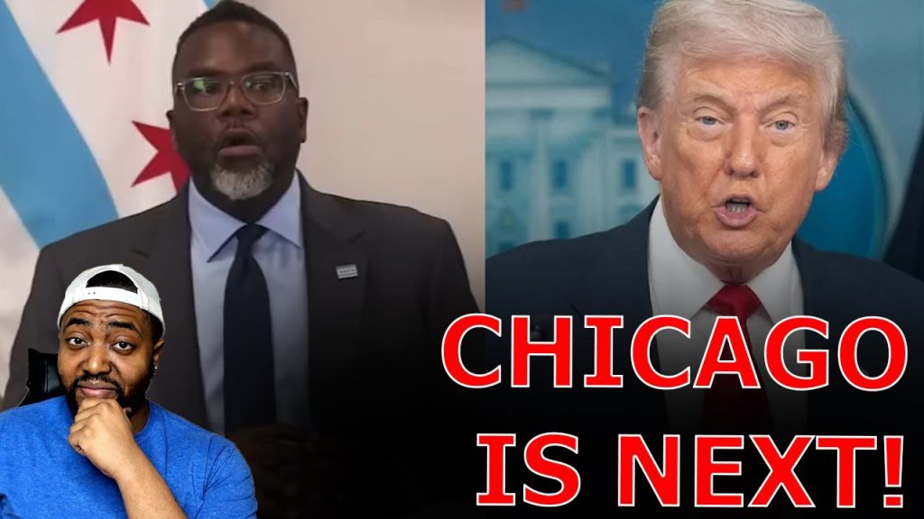 WOKE Chicago Mayor DECLARES TRUMP IS SCARED OF THE BLACK MAN In PANIC Over Federal Crime CRACKDOWN!