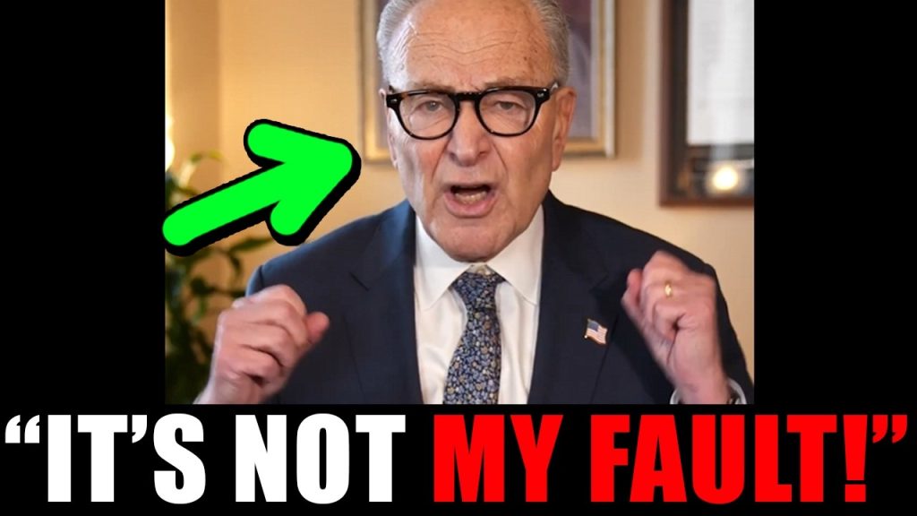 Chuck Schumer EXPLODES as the shutdown boomerangs in HIS FACE!!!!!