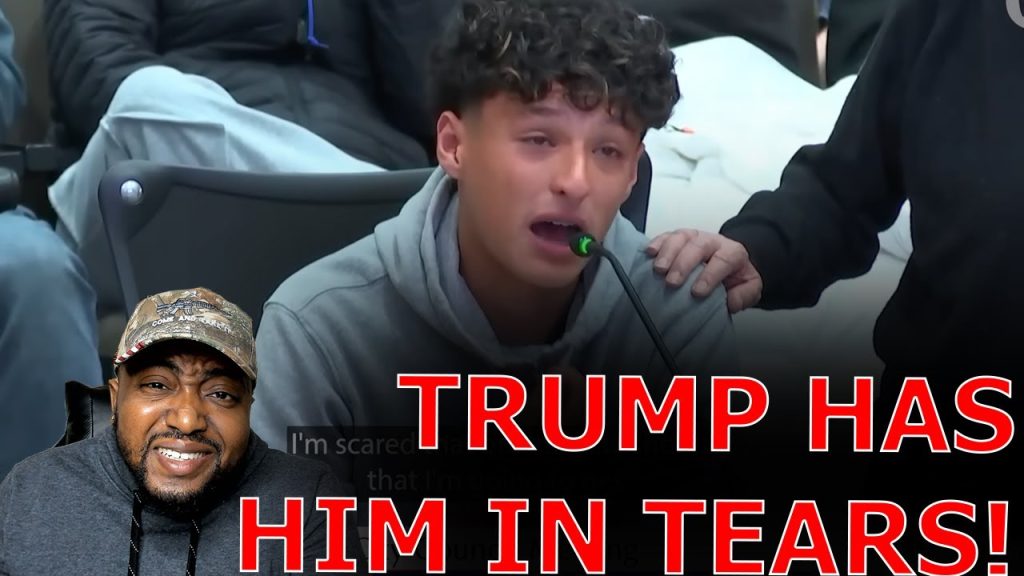 WOKE Teen BREAKS DOWN IN TEARS At City Council Meeting IN FEAR OF Trump Deporting His Legal Parents!