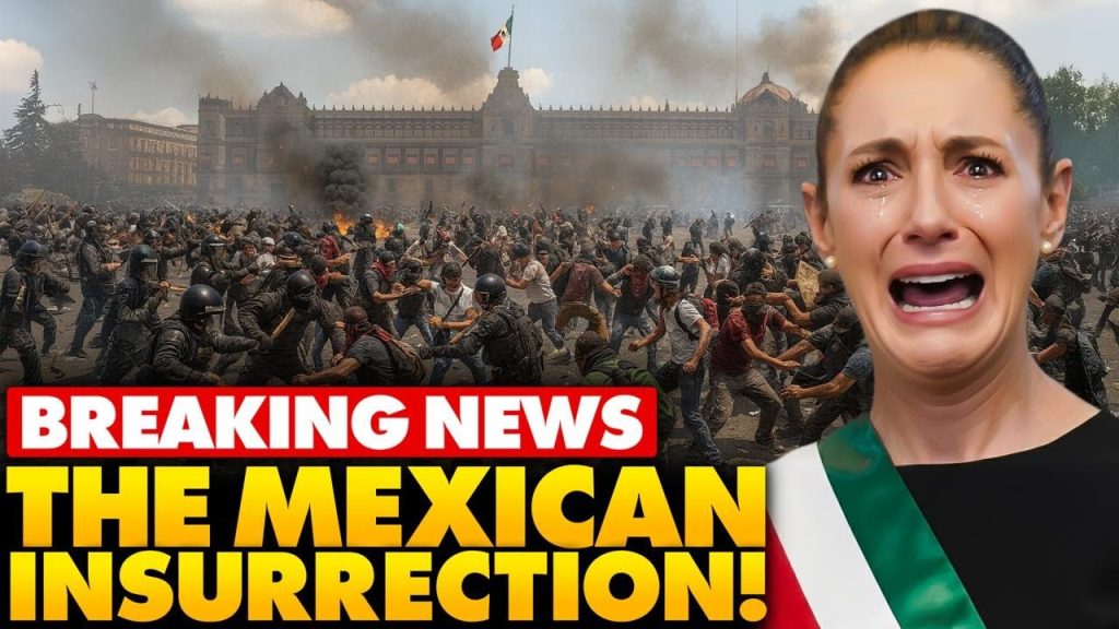 Gen-Z Riots ERUPT in Mexico as Youths RAID Failed Narco-State Palaces After Mayor’s Assassination