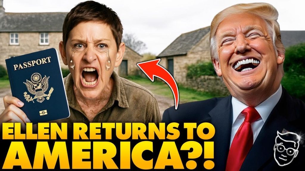 TRUMP CURSE: Ellen’s English Mansion FLOODS Again as She Begs To Return to USA After Fleeing Trump…