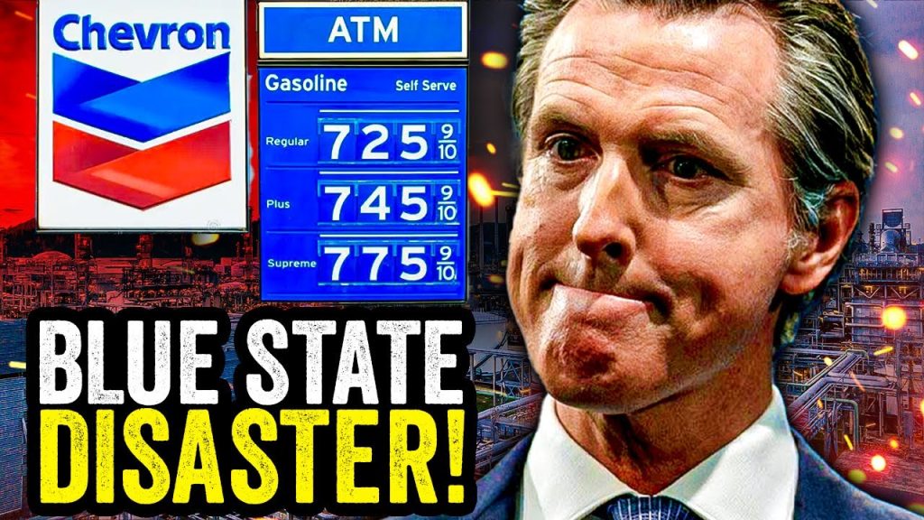 Gavin Newsom PANICS after Chevron LEAVES California!!!