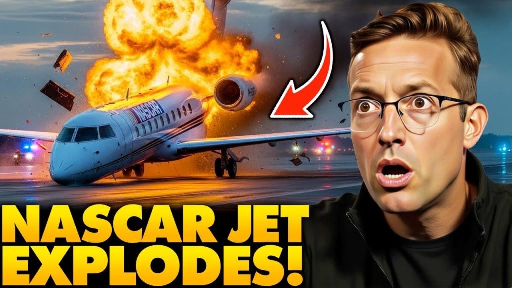 Massive Fireball Explosion as NASCAR Legend’s Private Jet SMASHES into Runway: ‘This is Horrific…’