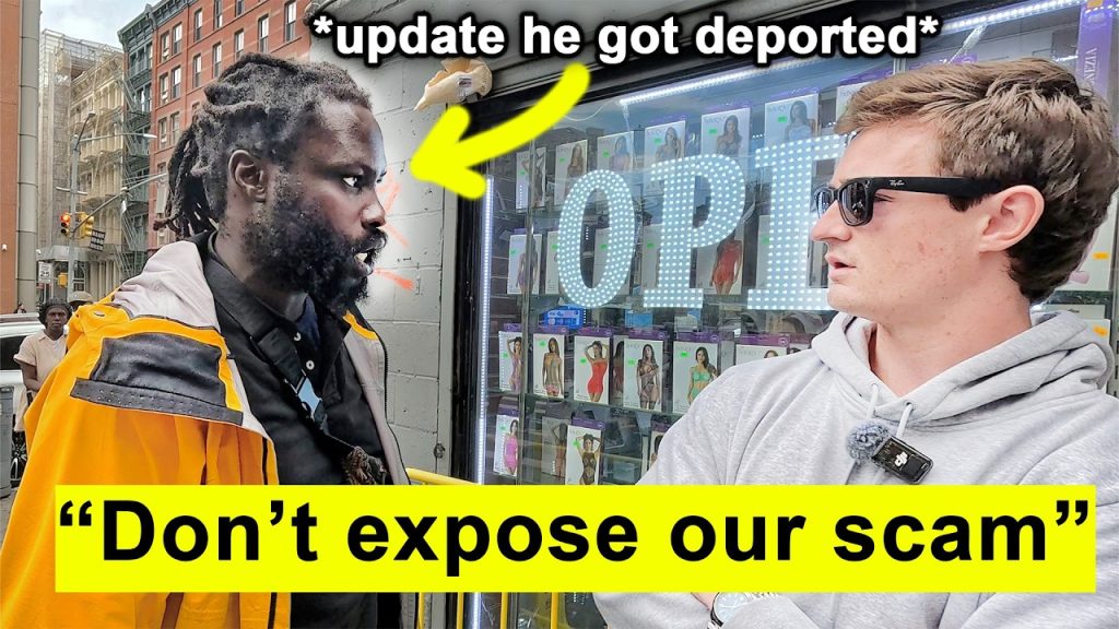 I Confronted Dangerous Migrant Scammers in NYC | Canal Street