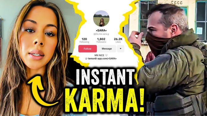 She Tried To DOX a Federal ICE Agent, Then THIS HAPPENED!!!