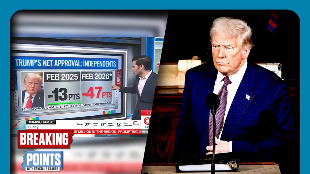 SOTU: Trump In FREEFALL With Independents Ahead Of Big Speech