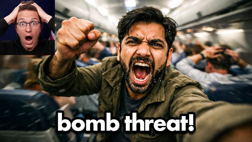 🚨INSANE Footage as TERRORIST Tries to Bomb American Flight | What Happens Next…