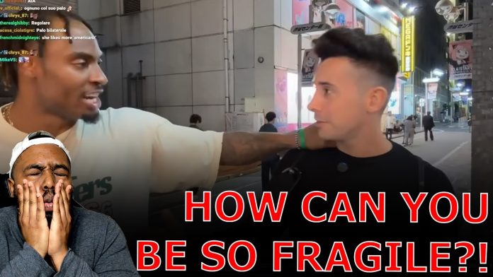 Black Football Player MELTS DOWN After MISTAKENLY Hearing Streamer Call Him My 'N Word' In Japan!