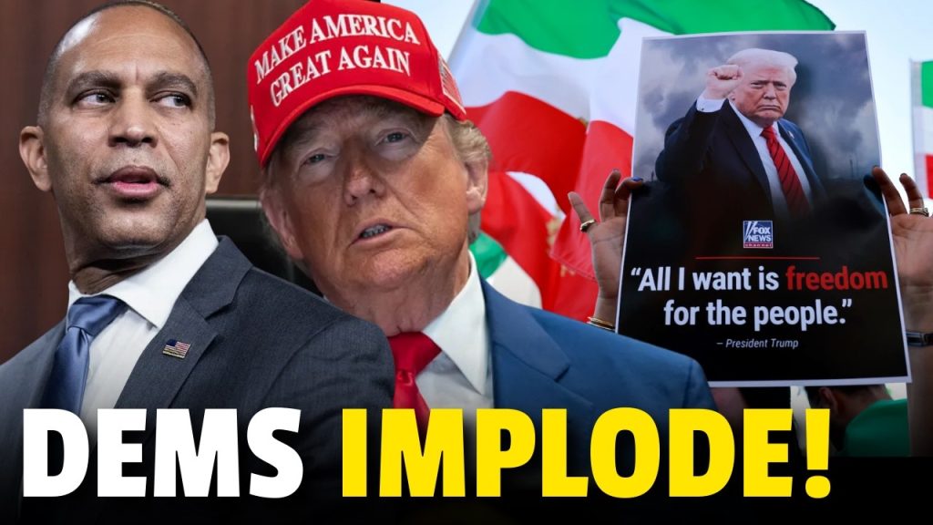 Democrats IMPLODE As Iranians CELEBRATE Trump’s MASSIVE VICTORY Over the Islamic Regime