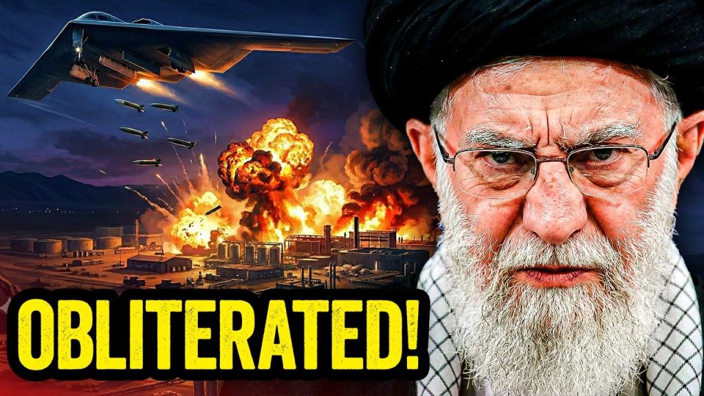 B-2 Bombers OBLITERATE Iran’s Underground Bases in Largest Strike EVER!!!