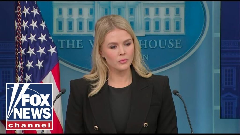 EPIC FURY UPDATE: Iran has ‘golden opportunity,’ Leavitt says