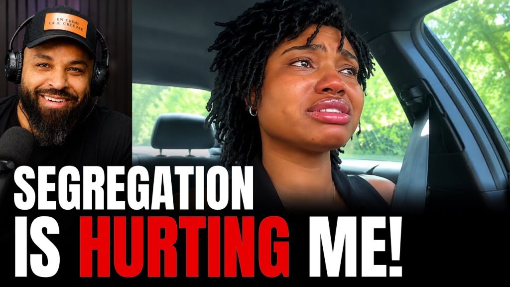 “I Live in a Segregated City” Woman Breaks Down