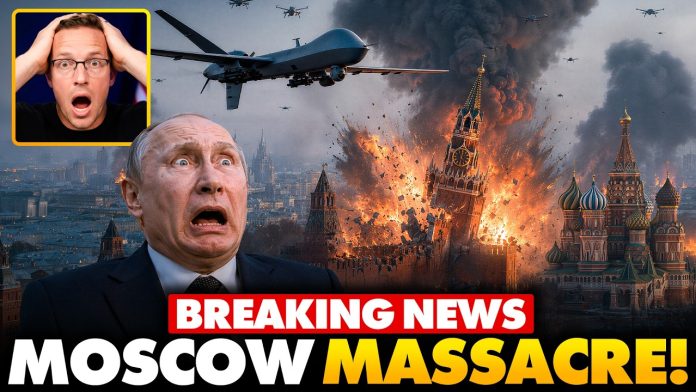 🚨Moscow in FLAMES! Russian Buildings EXPLODE as Boiling Oil Rains Down on Burning Capital City