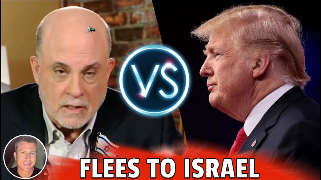 Mark Levin Flees to lsrael – Turns on Trump – Mask Comes Off!
