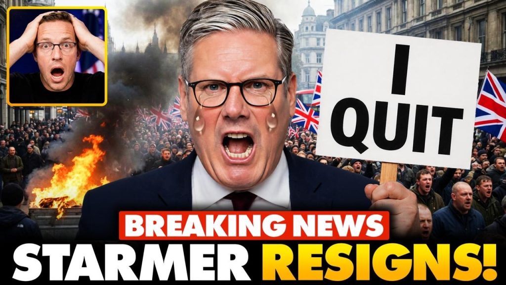 Left-Wing British Prime Minister Burst Into Tears RESIGNING on LIVE TV | The UK Revolution BEGINS🇬🇧