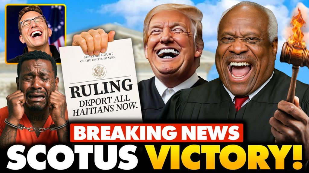 🚨BREAKING: HUGE Supreme Court VICTORY! Trump Can Mass Deport Millions of Haitians, Somalis, Syrians