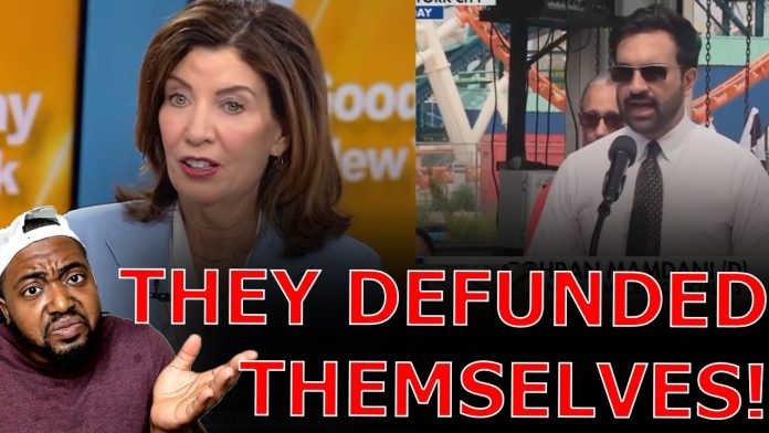Kathy Hochul DUMBFOUNDED After Confronted With BOMBSHELL Study EXPOSING BILLIONS LEAVING New York!
