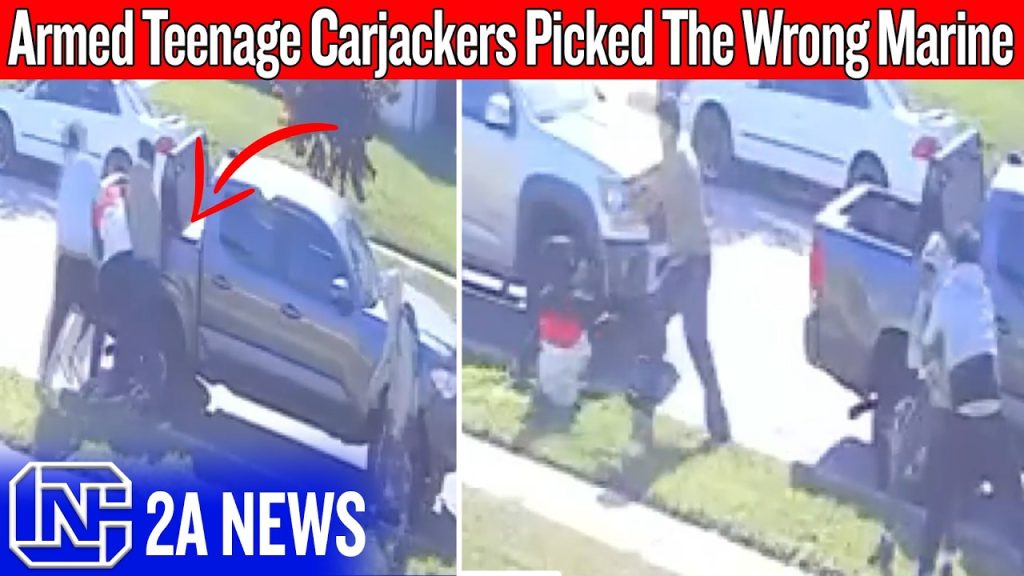 Armed Teens Carjackers Pointed A Gun At A Marine. Big Mistake Armed Teens Carjackers Pointed A Gun At A Marine. Big Mistake