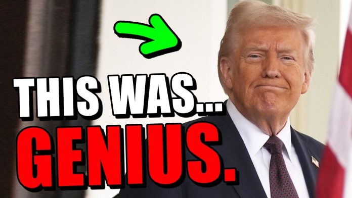 President Trump's secret plan just PAID OFF.