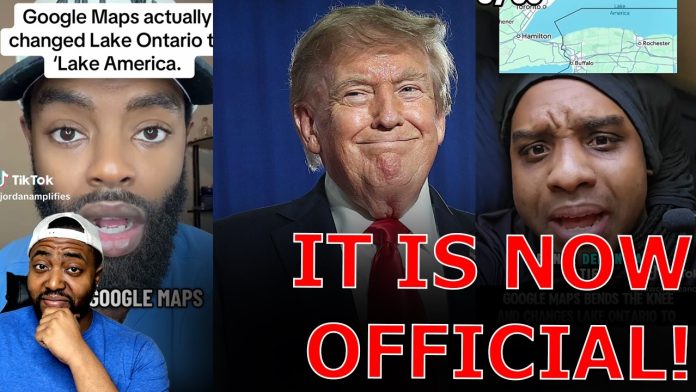 Liberals MELTDOWN Over Google Maps BENDING THE KNEE To Trump With LAKE AMERICA Name Change!