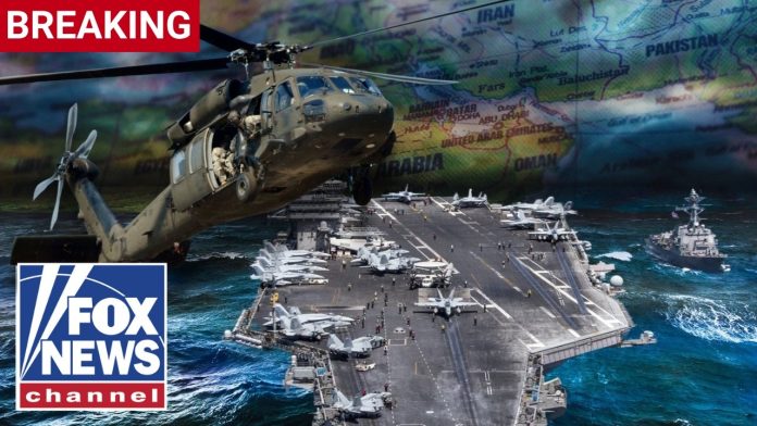 BREAKING: US forces STRIKE Iranian missile launchers on Larak Island
