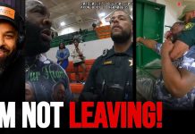 Angry Dad Picks a Fight With the Wrong Cop at High School Basketball Game Angry Dad Picks a Fight With the Wrong Cop at High School Basketball Game